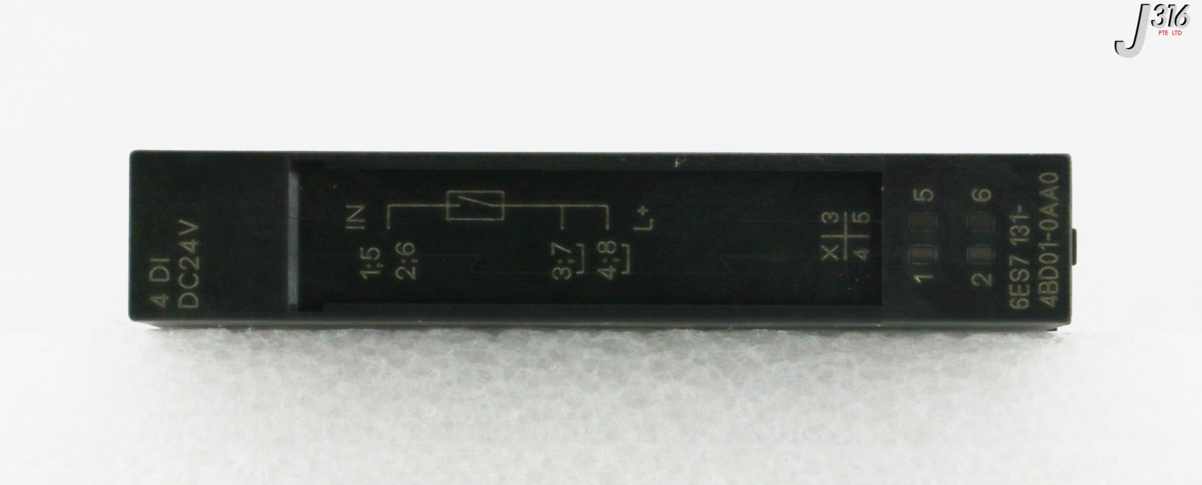 33680 SIEMENS DIGITAL INPUT 4DI DC24V (LOT OF 5) (NEW) 6ES7 131
